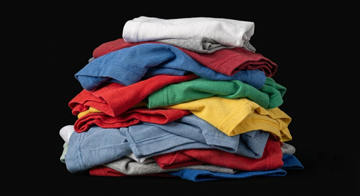 Multicolor T-Shirt Knit Rags (Medium Weight) – Gazi Rags Bangladesh